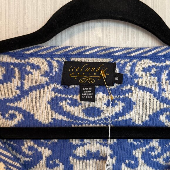 Icelandic Design Cotton Sweater M - Picture 3 of 4